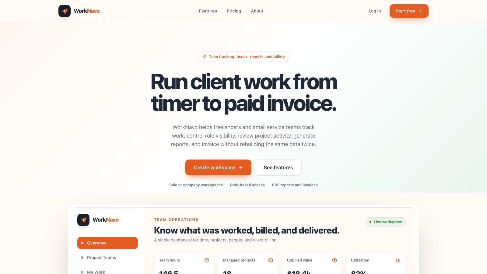 WorkNavo — Multi-Tenant Client Operations Platform